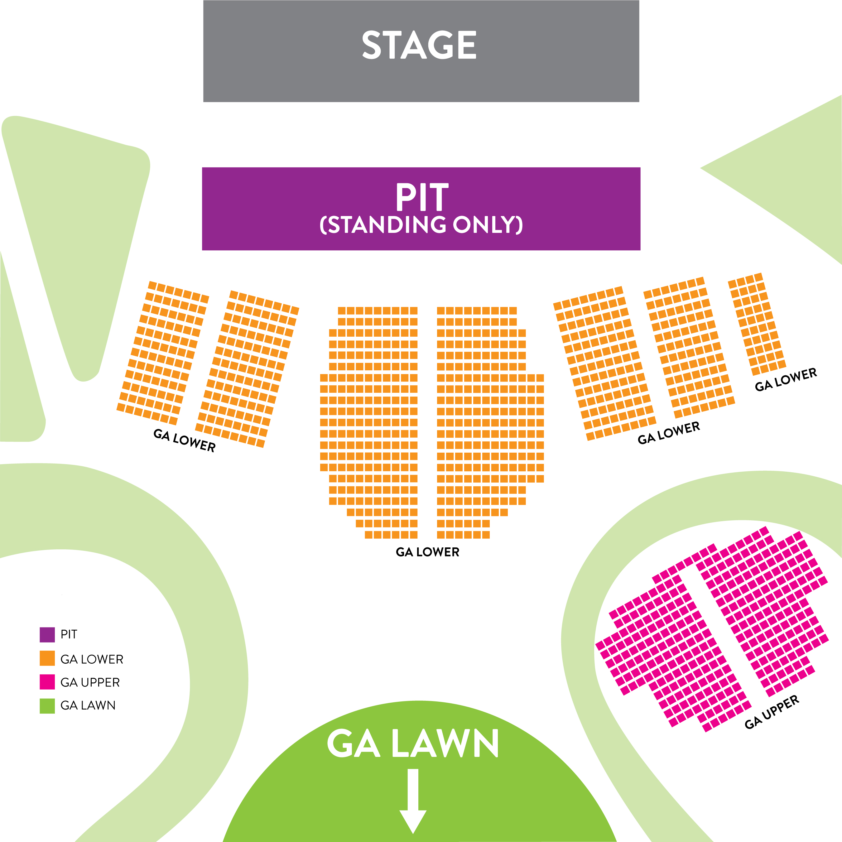 Amp Seating Chart Rogers Ar